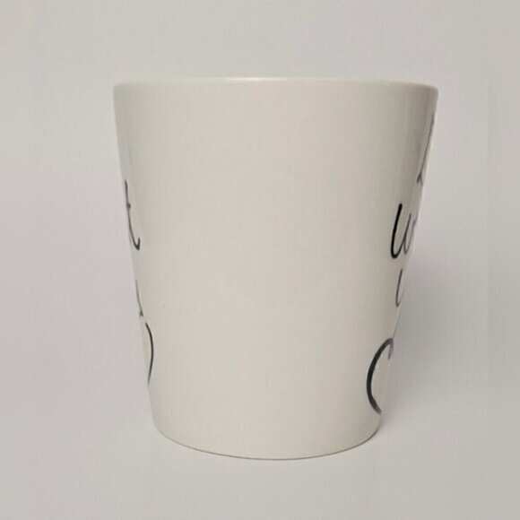 Indigo “Do What You Love” Inspirational Ceramic Coffee Mug – White Script - Picture 2 of 6